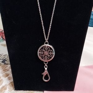 Stainless Steel Aromatherapy Lanyard